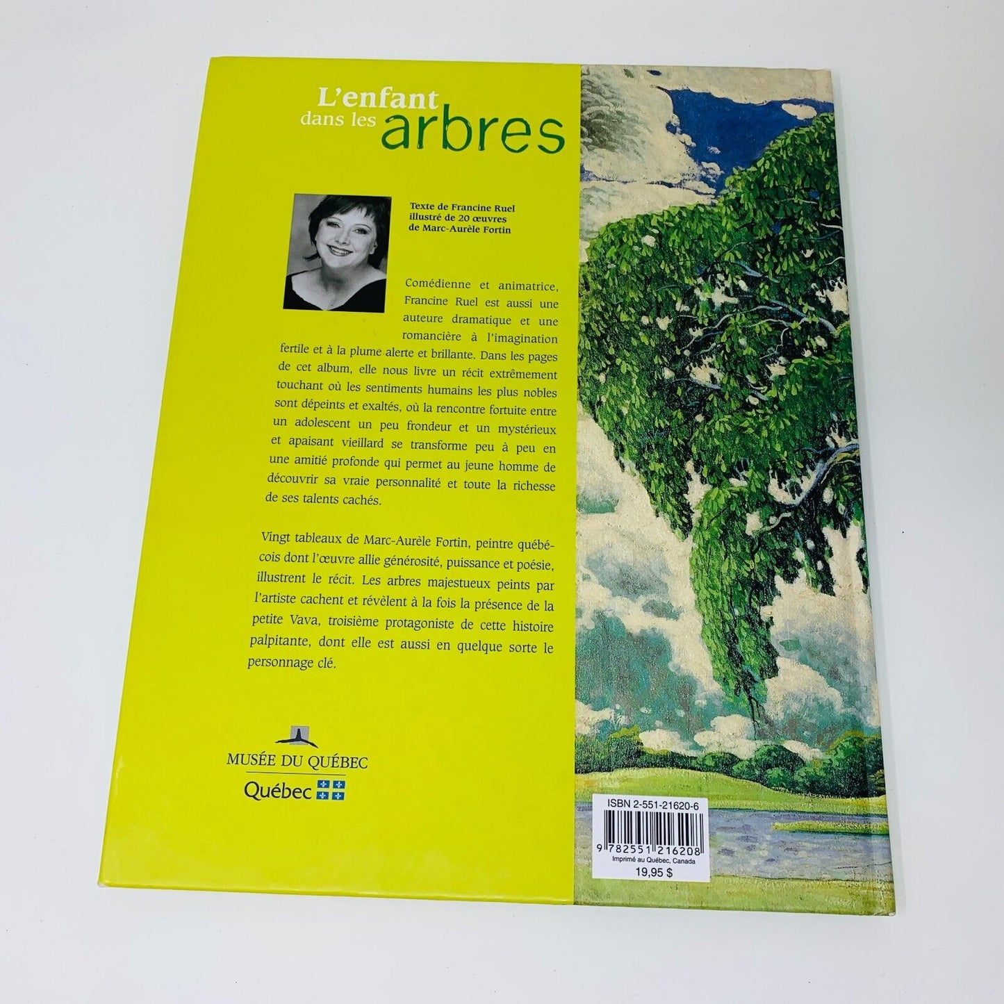 2002 L'Enfant dans les Arbres de Francine Ruel MNBAQ Illustré Marc-Aurèle Fortin