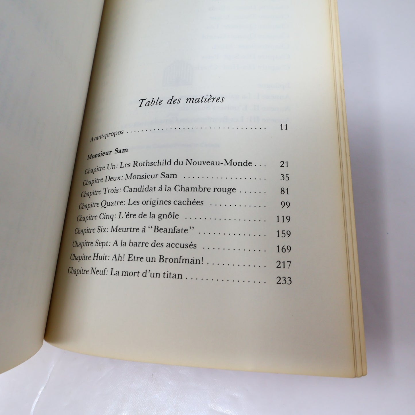 La Dynastie des Bronfman Peter C. Newman 1979 PB Biographie Affaires Français