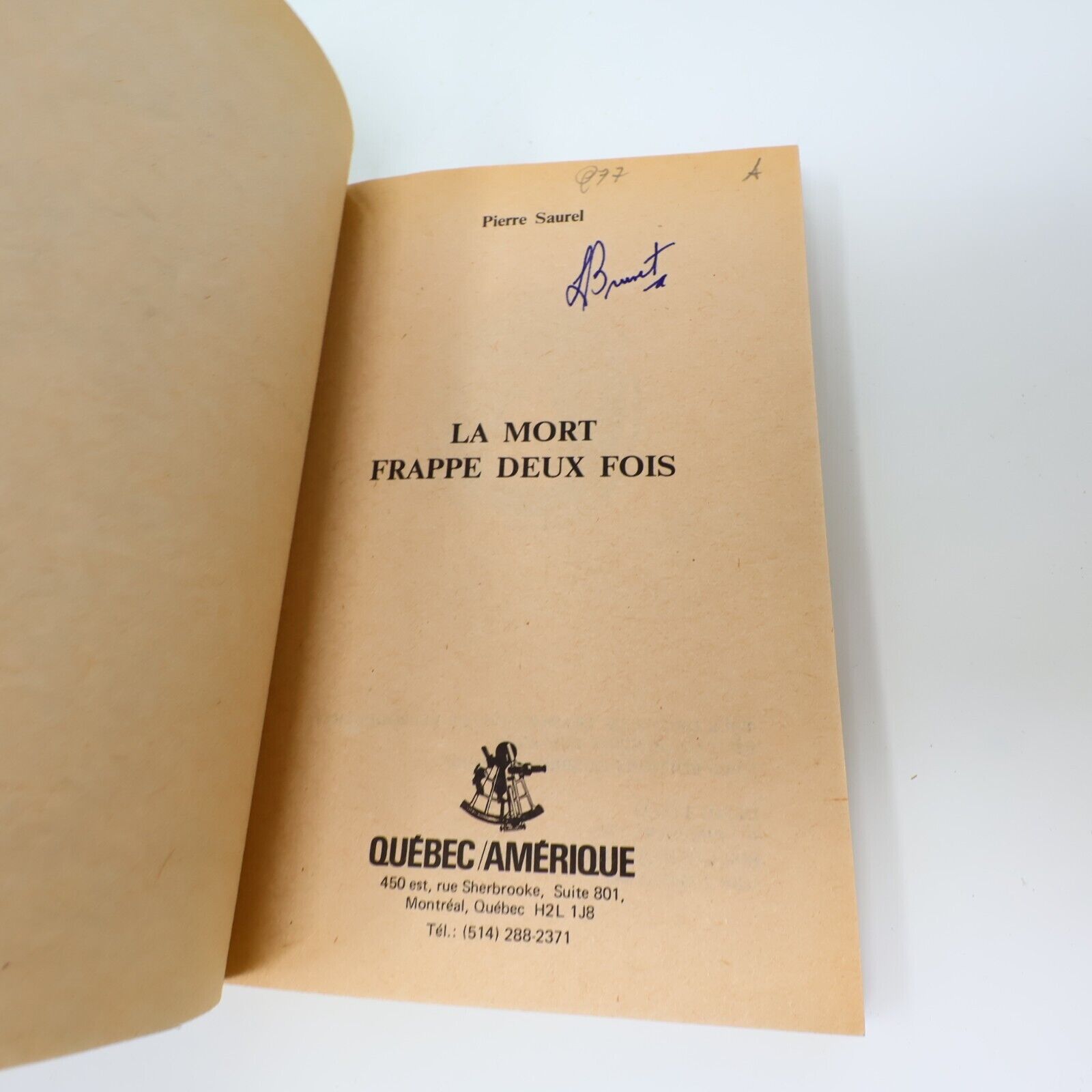 Le Manchot #1-16 Lot 17 Livres Pierre Saurel Français French Québec Amérique 80s