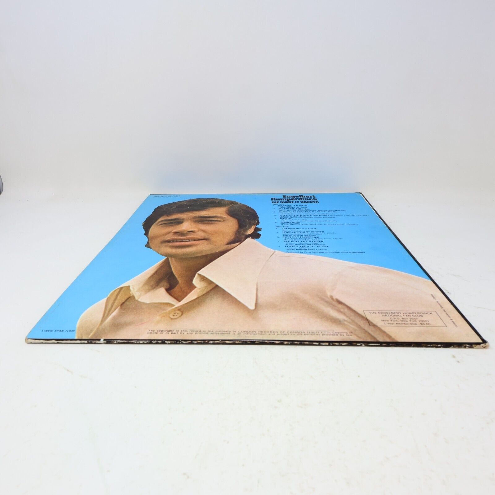 Engelbert Humperdinck We Made It Happen LP Record Vinyl XPAS 71038 Canada Parrot