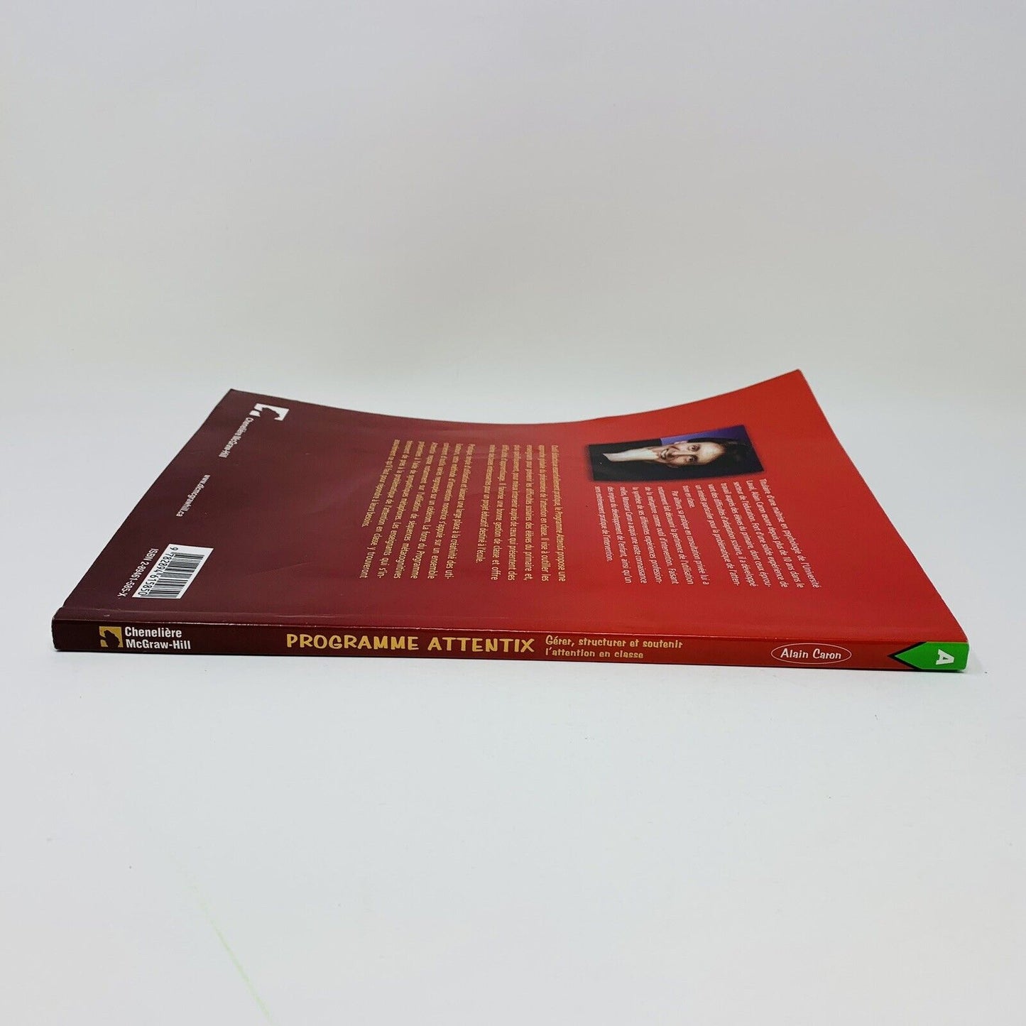 Programme Attentix Gérer Structurer l'Attention en Classe Alain Caron Livre Book