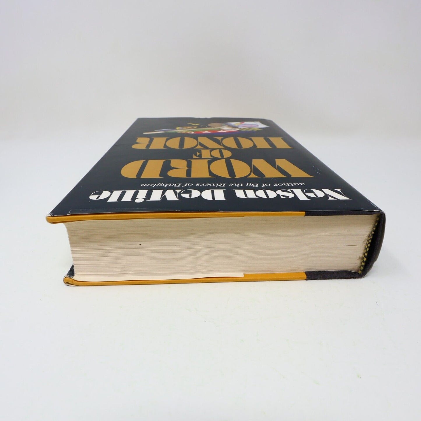 1985 Word of Honor Nelson Demille 2nd Print Warner Books Hardcover HC Mystery DJ