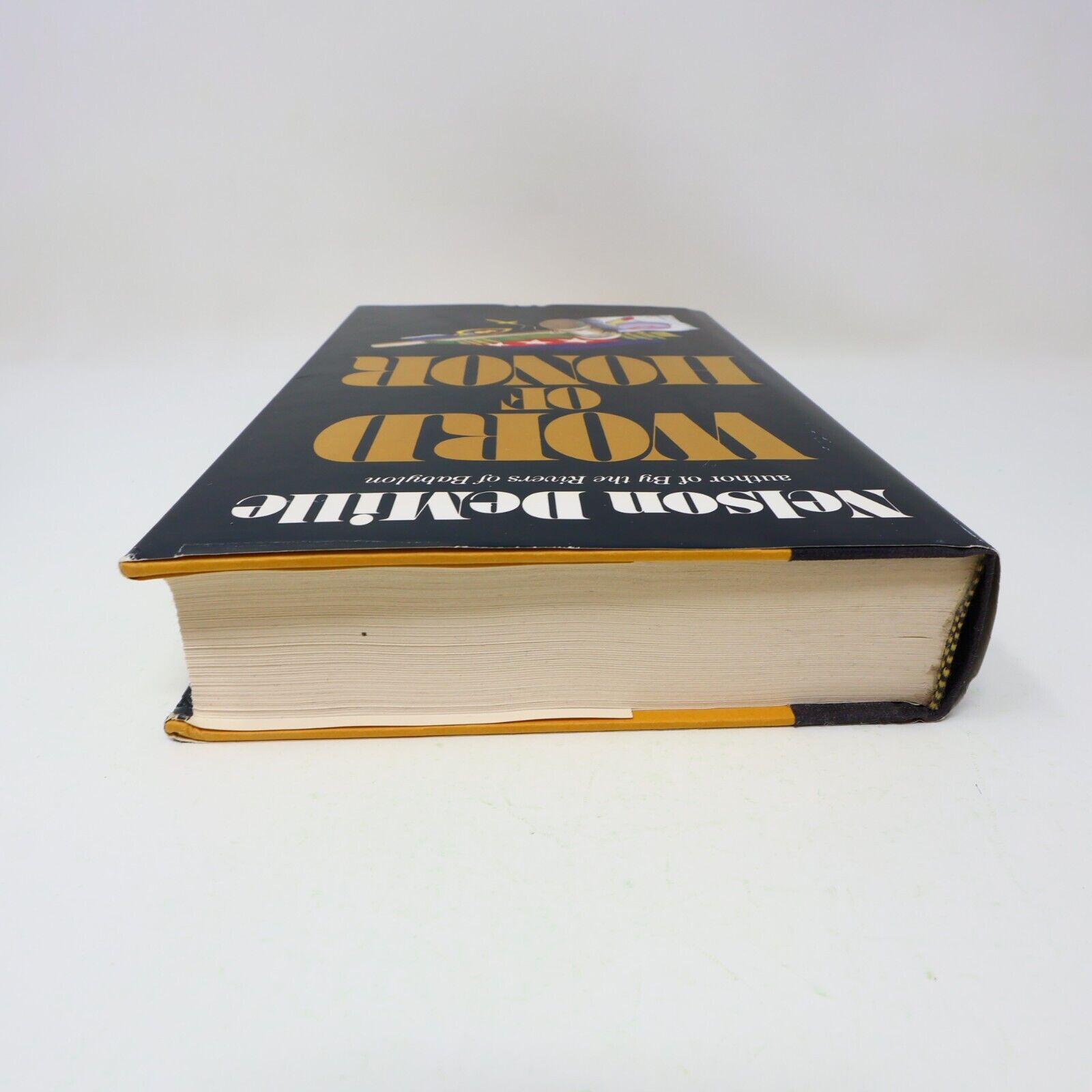 1985 Word of Honor Nelson Demille 2nd Print Warner Books Hardcover HC Mystery DJ