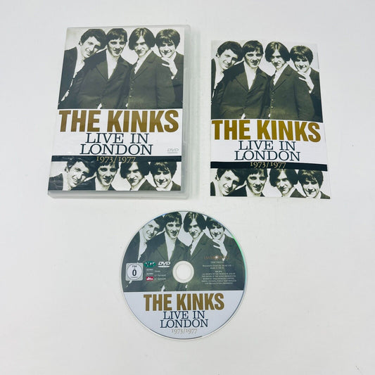 The Kinks Live in London 1973-1977 NTSC DVD Tested Oct-2010 Immortal Music Band