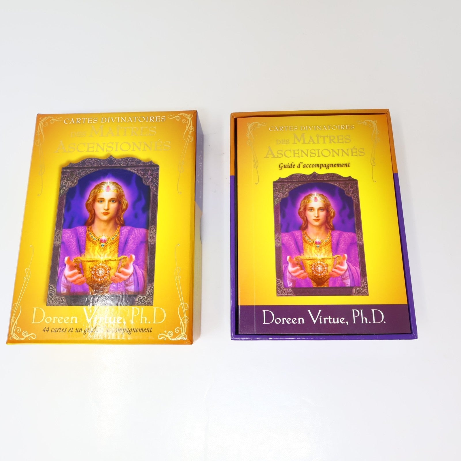 Cartes Divinatoires des Maîtres Ascensionnés Doreen Virtue Complet Tarot Cards