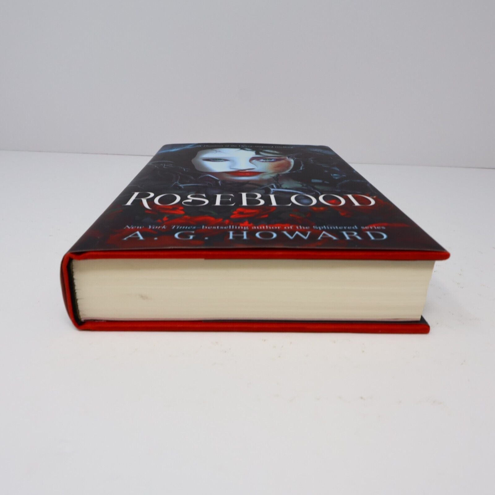2017 Roseblood by A. G. Howard Signed Fantasy Romance 1st Print Amulet Books HC