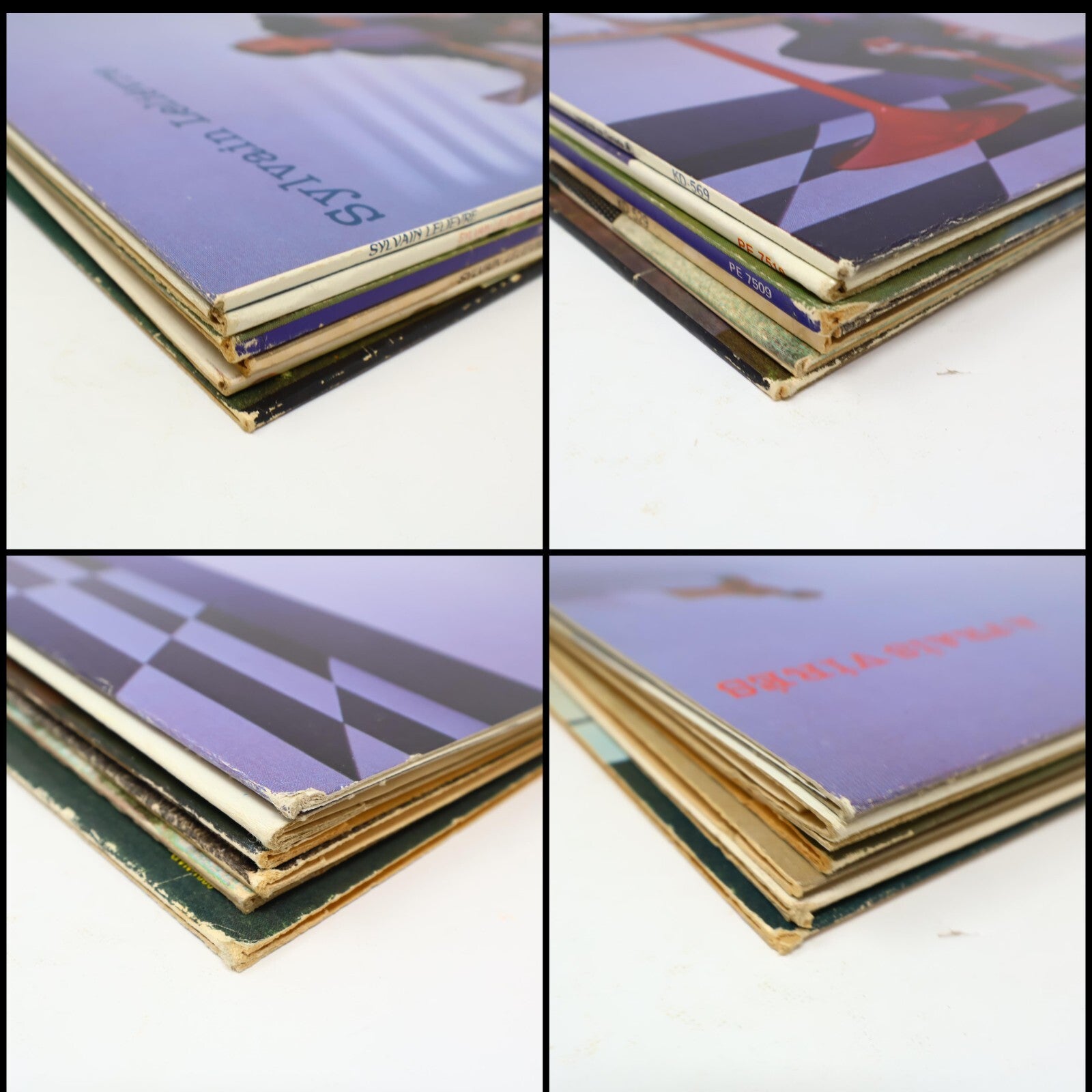 Sylvain Lelièvre Lot 6 Disques Petit Matin/Programme Double/Intersections Record