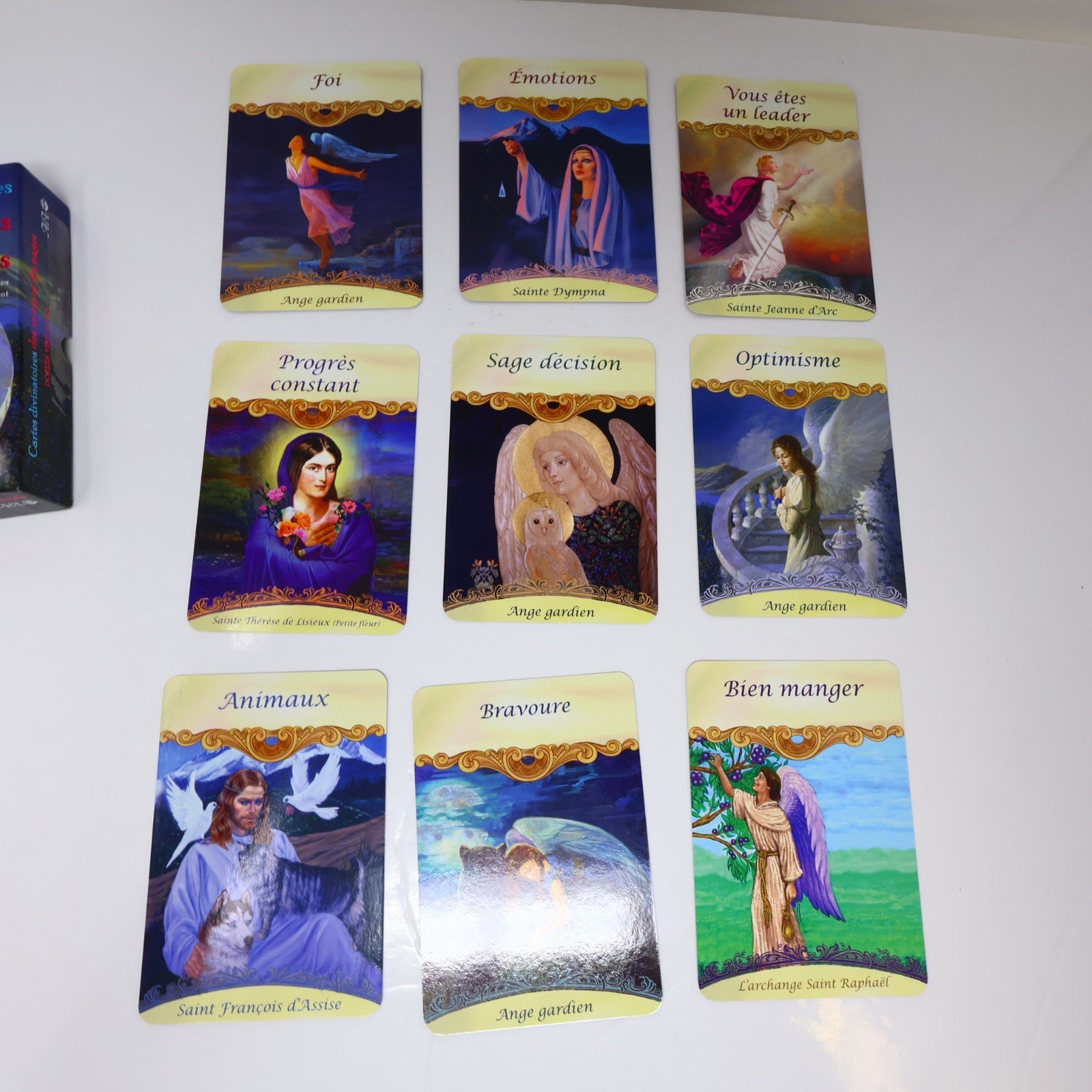 Cartes Divinatoires des Saints et des Anges Doreen Virtue Ada Complet Tarot