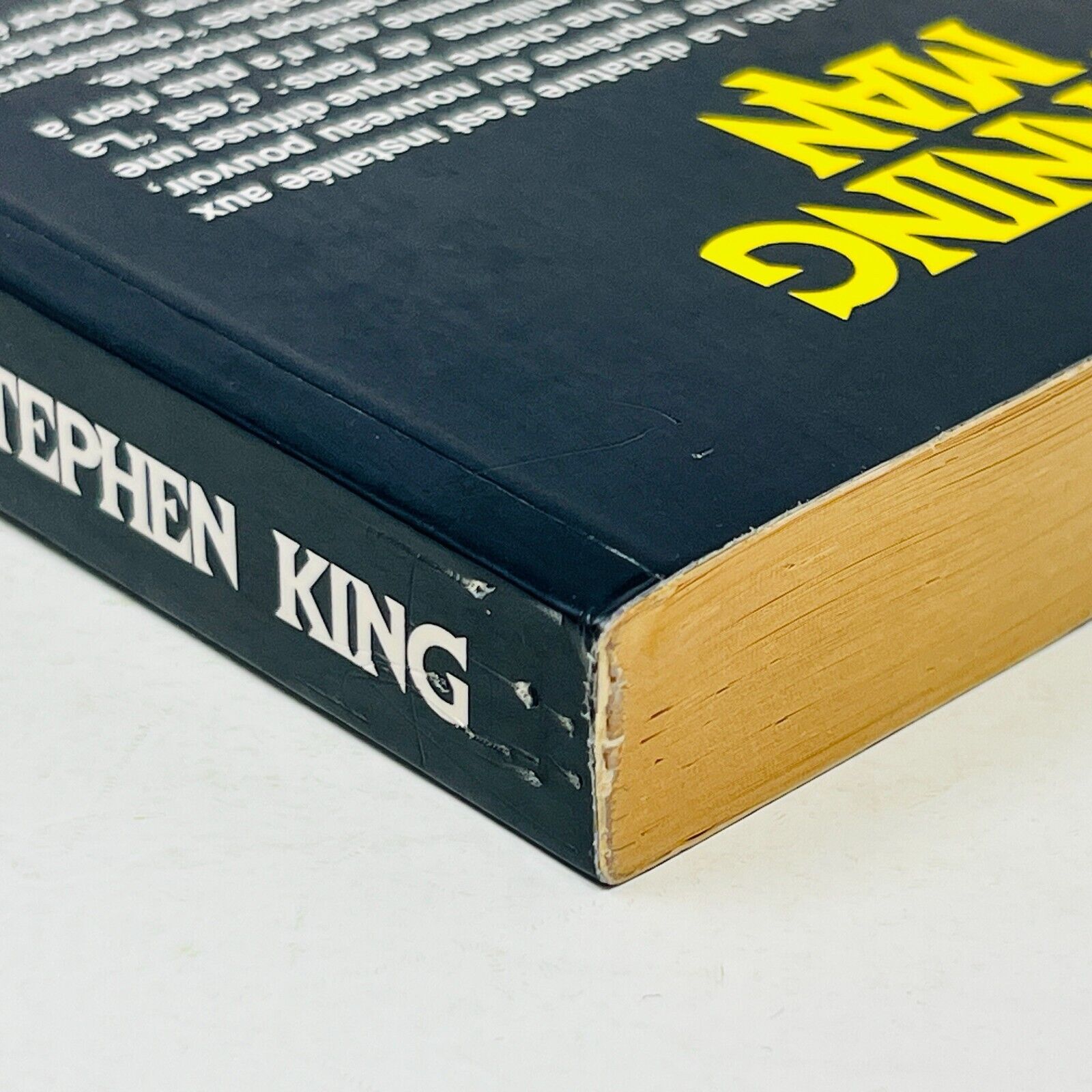 1988 Stephen King Richard Bachman Running Man Albin Michel Français Paperback PB