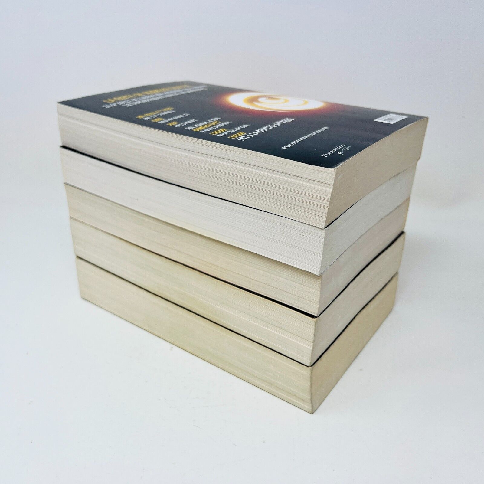 Lot de 5 Livres de Pittacus Lore Numéro Quatre/Pouvoir des Six Français/French