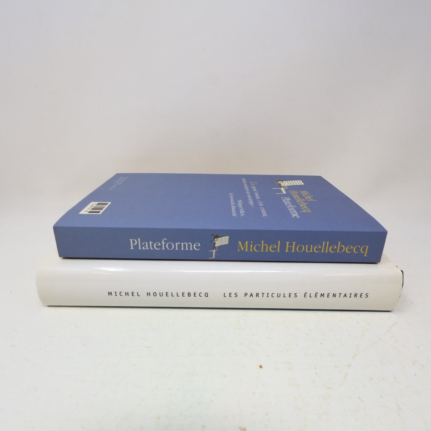 Michel Houellebecq Lot 2 Livres Les Particules Élémentaires/Plateforme Français
