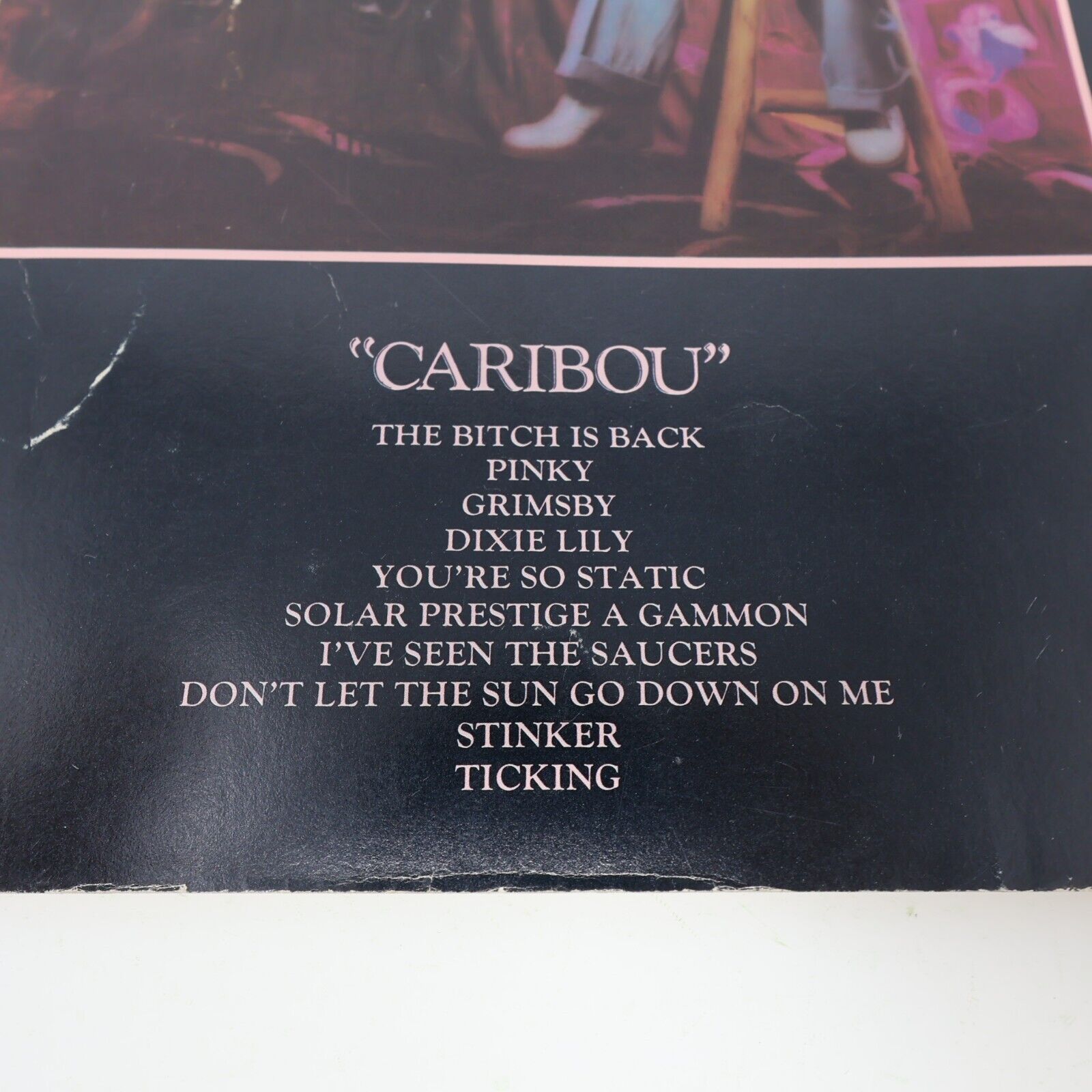 1974 Caribou Songbook Elton John/Bernie Taupin Paperback PB Big Pig Music 70s