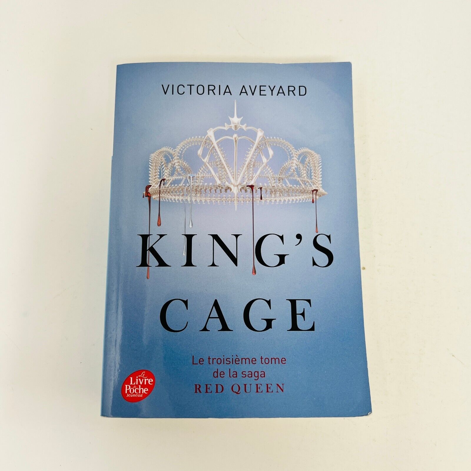 King's Cage/War Storm en Français/French de Victoria Aveyard Lot Red Queen #3-4