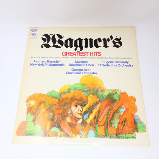 Wagner Greatest Hits Bernstein Szell Ormandy Masterworks LP Record Vinyl MS 7511
