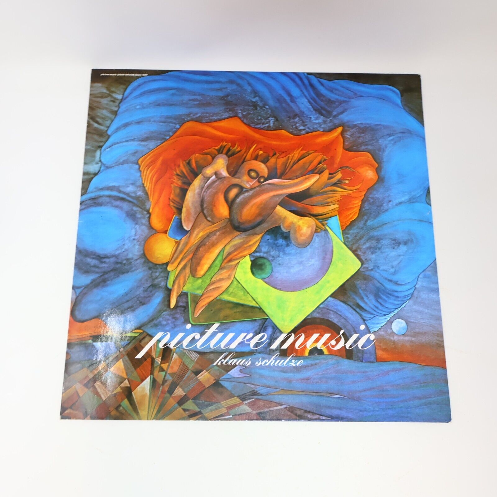 Klaus Schulze Picture Music LP Record Vinyl 1970s Germany Electronic BRAIN 1067