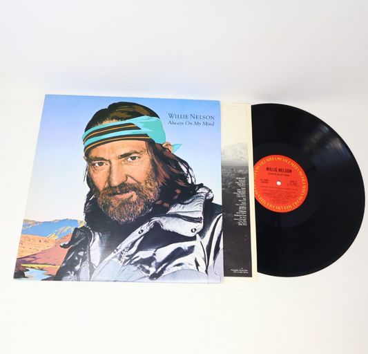 Willie Nelson Always On My Mind LP Record Vinyl 1982 Columbia FC 37951 Canada