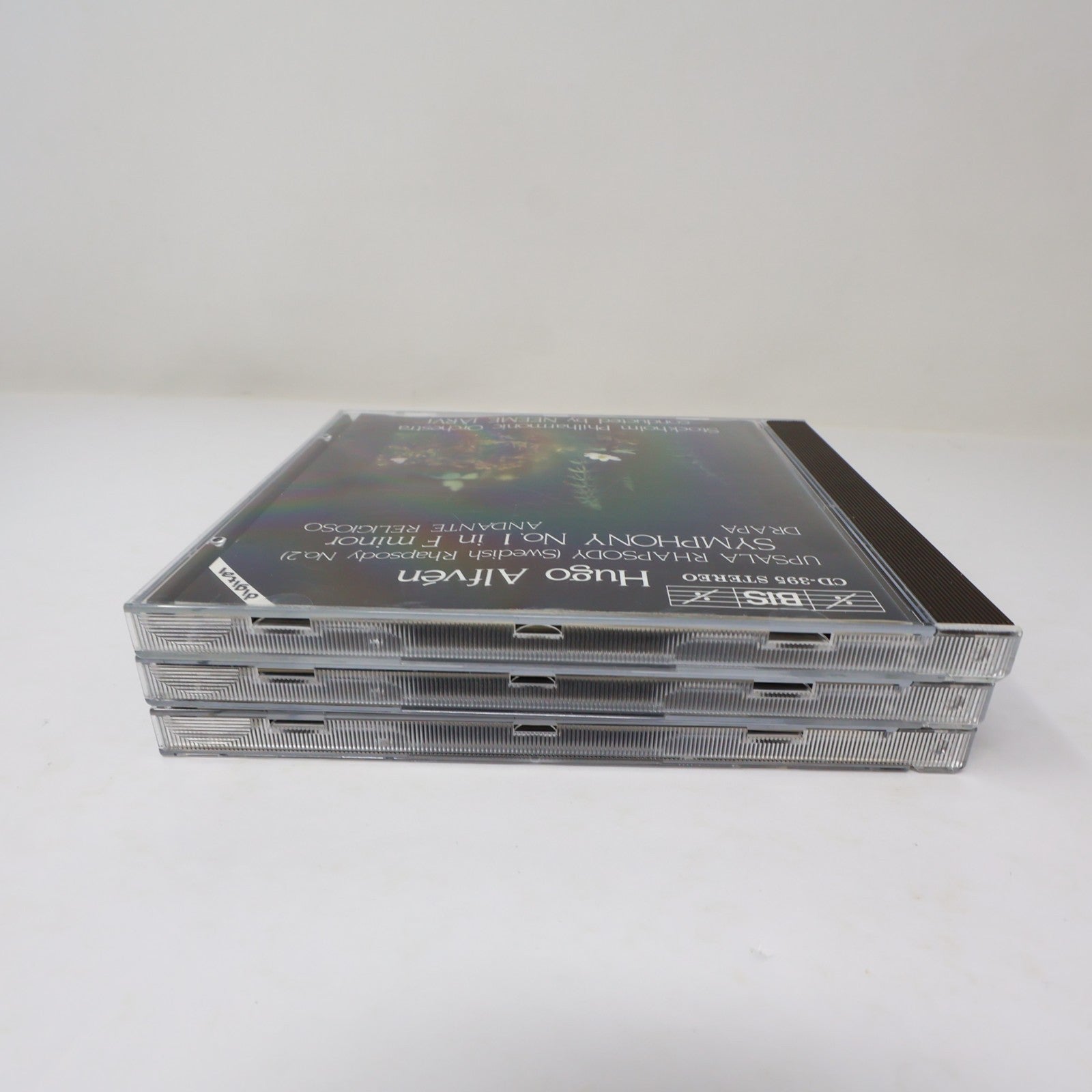 Hugo Alfvén 3 CD Lot Symphony 1-2-3 Stockholm Philharmonic Orchestra/Neeme Järvi