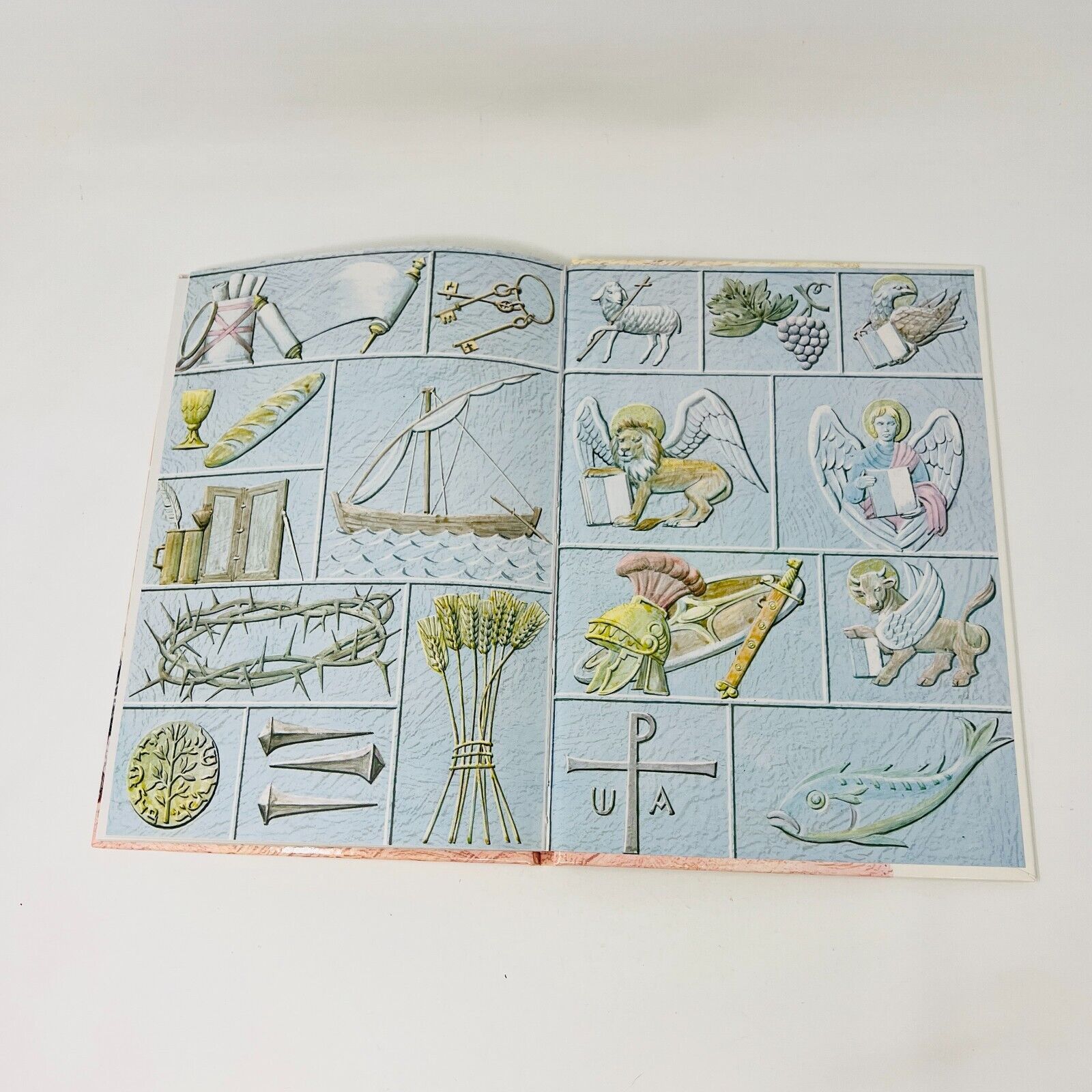 1963 Coffret L'Histoire Sainte pour Garçons et Filles #1-6 Complet Presses D'Or