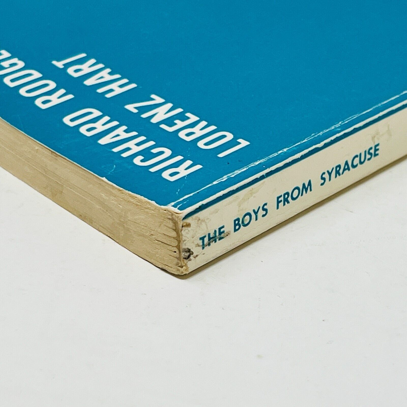The Boys from Syracuse Vocal Score Richard Rodgers/Lorenz Hart Chappel Paperback