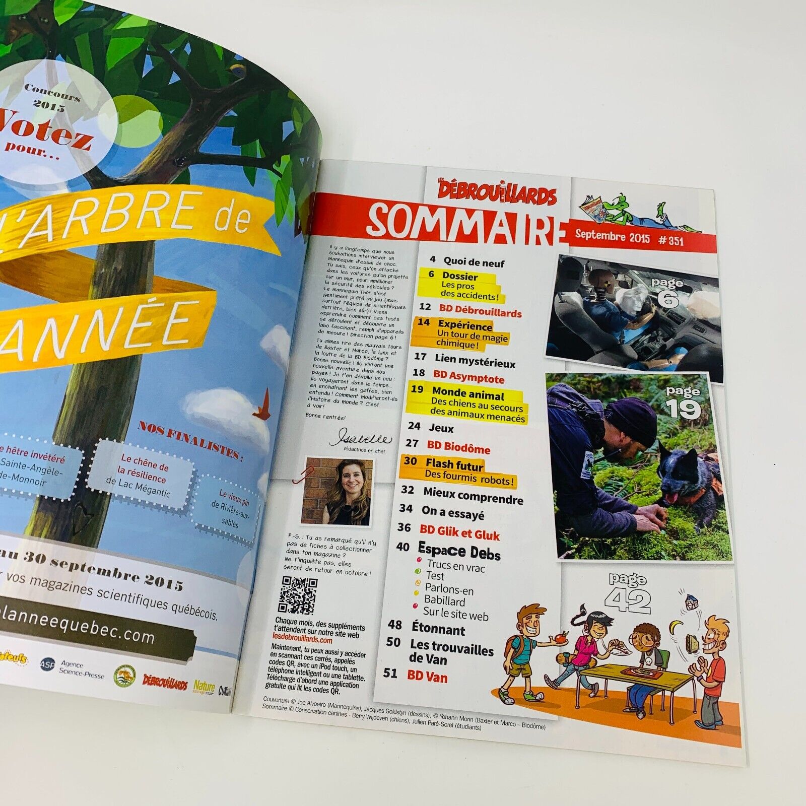 16x Les Débrouillards Magazines Enfants Français 2015-20 Années Incomplètes Lot