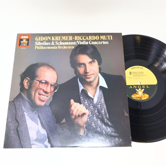 Gidon Kremer Riccardo Muti Sibelius Schumann Violin Concerto Record DS-37957