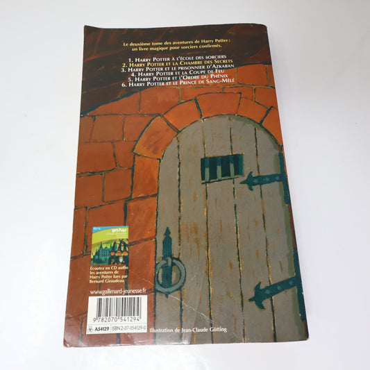 Harry Potter et la Chambre des Secrets Grand Format J.K. Rowling 2000 PB Livre