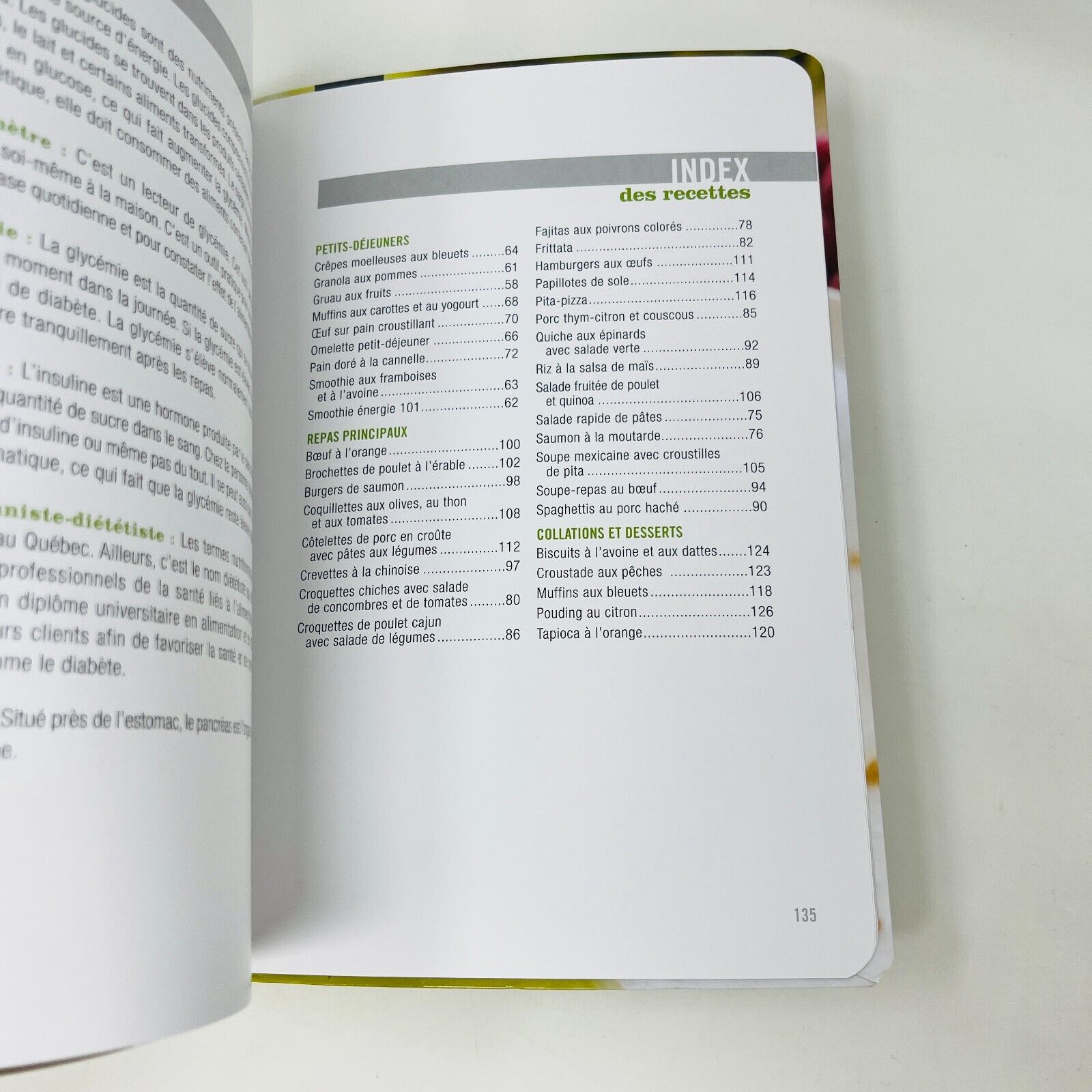 Lot de Livres Savoir Quoi Manger Maigrir/Diabète 21 Jours Menus Cuisine Recettes