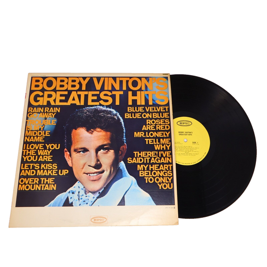 Bobby Vinton's Greatest Hits LP Record Vinyl 1964 Mono Epic LN 24098 Canada 60s