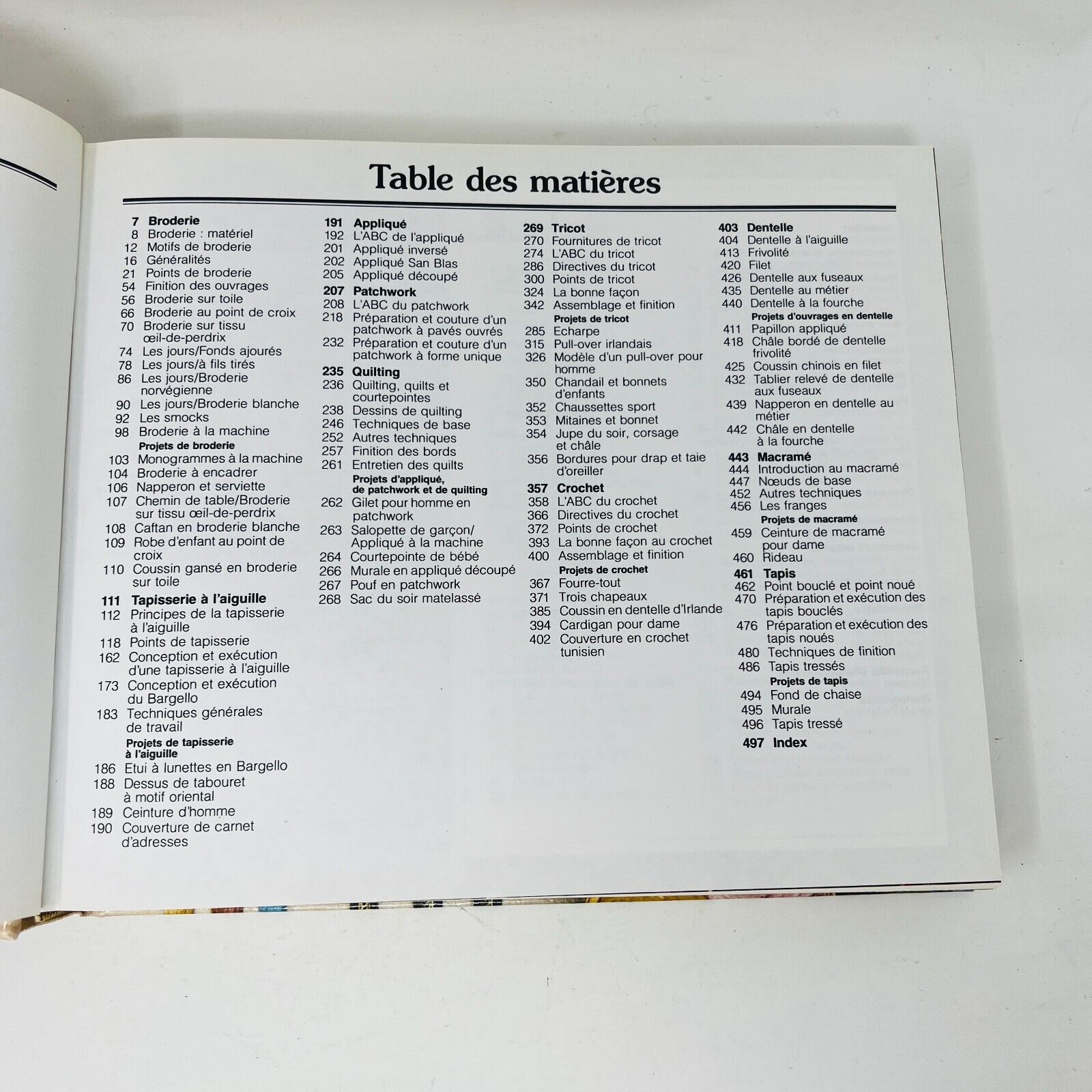 1981 Guide Complet des Travaux à l'Aiguille Couture Sélection du Reader's Digest