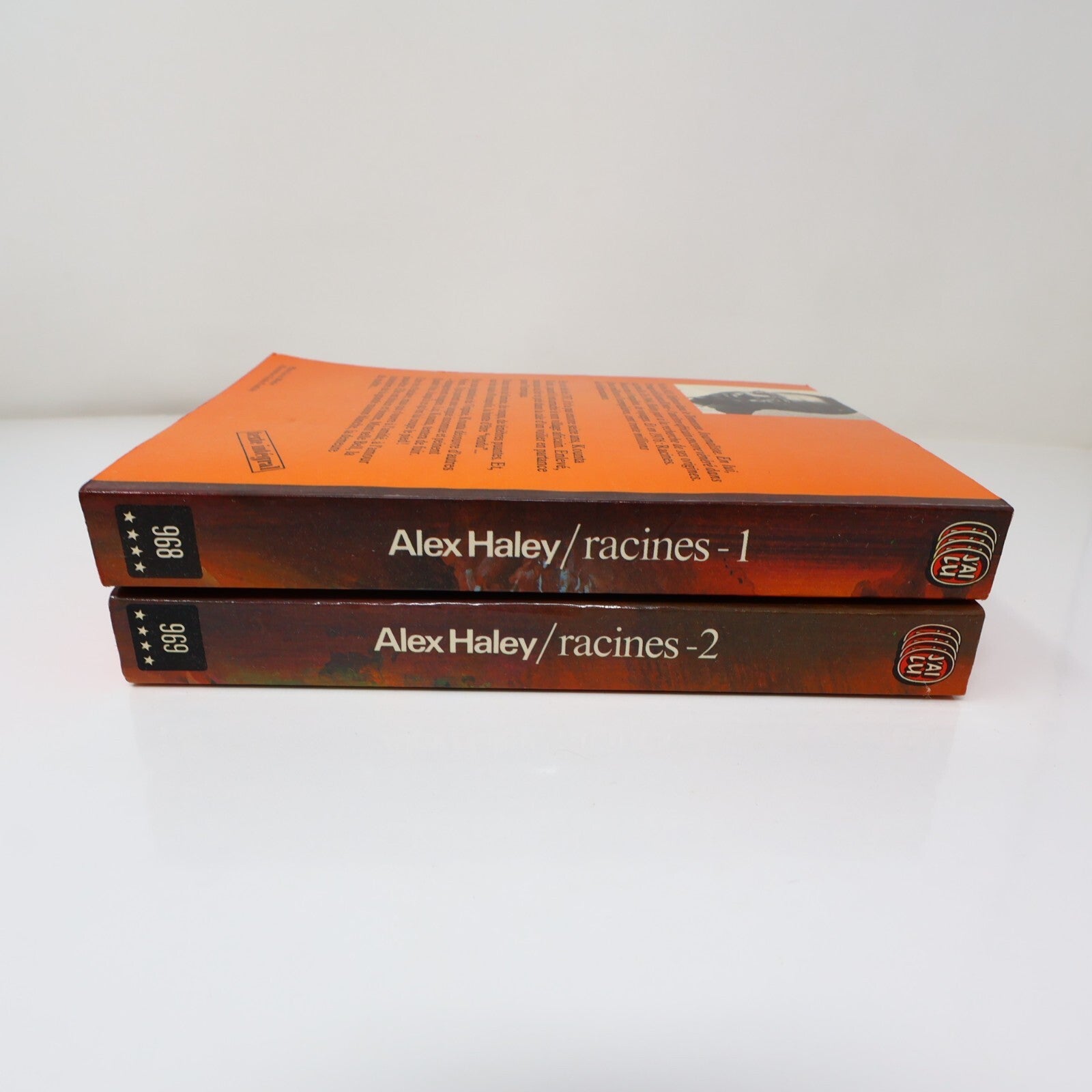 Racines #1-2 Roots Lot 2 Livres Alex Haley Fiction Historique Esclavage Français