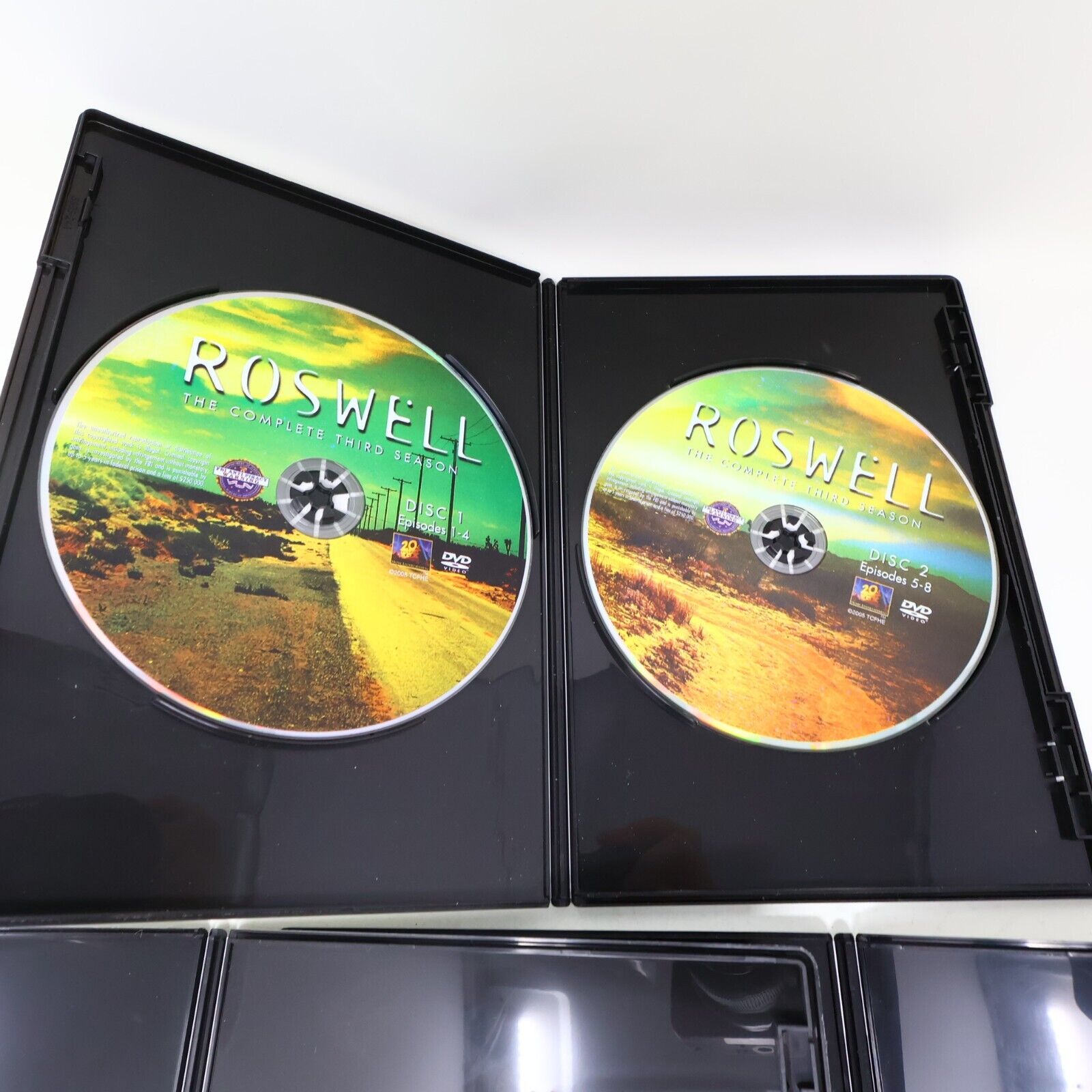 Roswell Season #3 DVD Tested 16:9 English TV Series Region 1 Katherine Heigl
