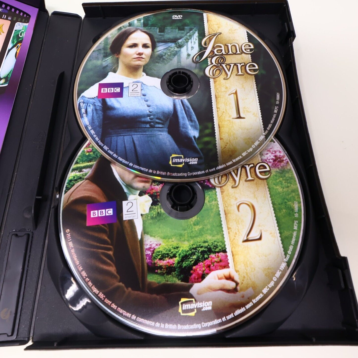 Jane Eyre DVD BBC Français French NTSC Tested Timothy Dalton Zelah Clarke Bronte