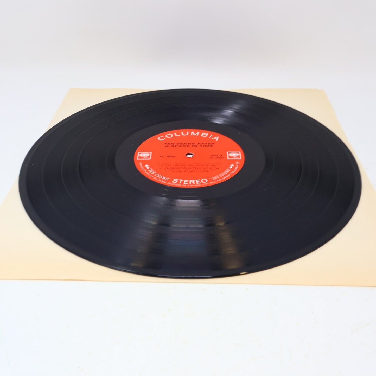 Ten Years After A Space In Time LP Record Vinyl Canada 1971 Columbia KC 30801