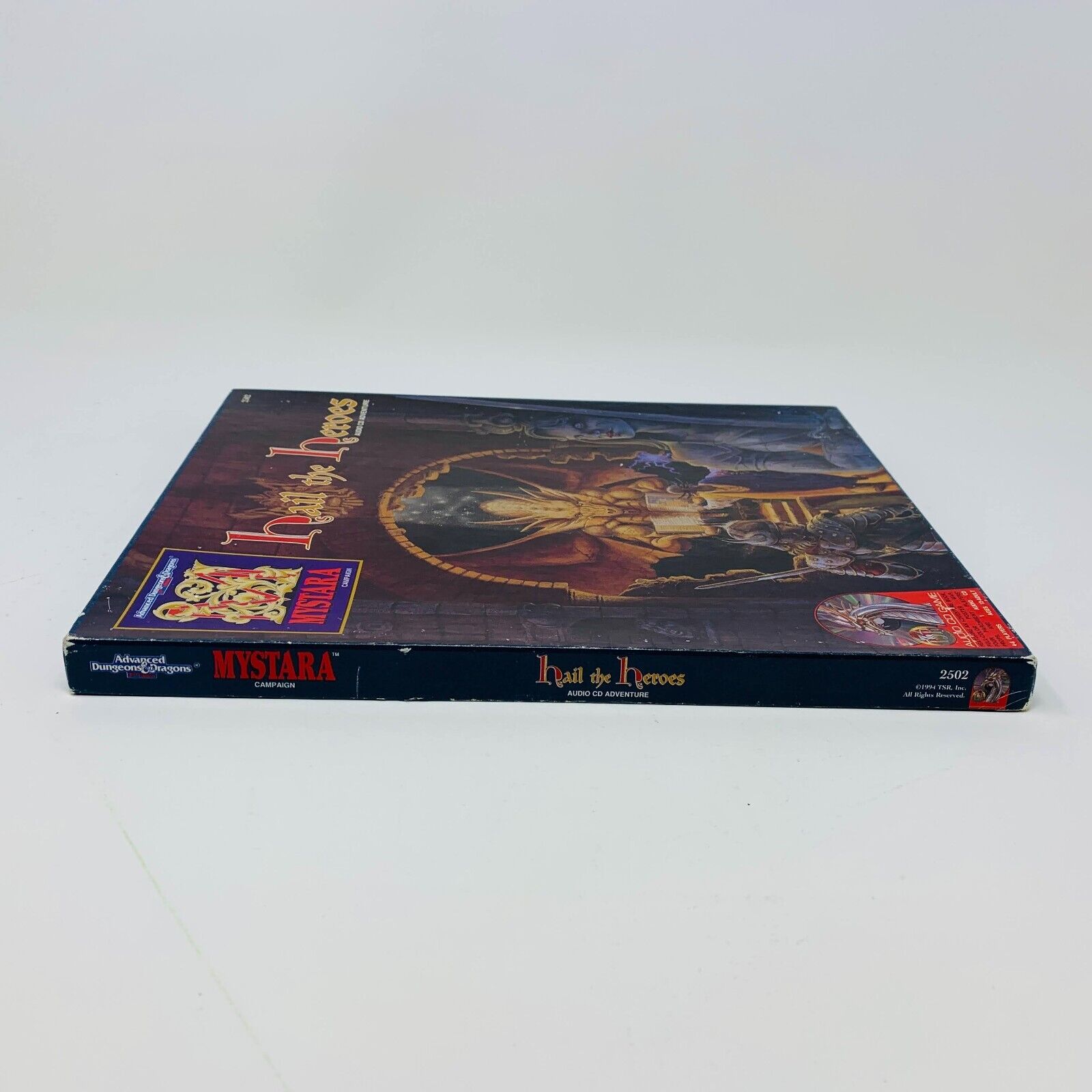 Empty Box Replacement Part for AD&D Mystara Campaign Hail the Heroes 2502 1994