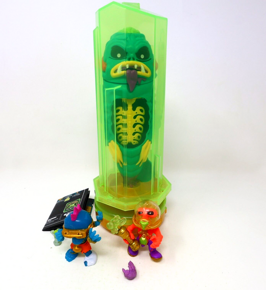 Lot 3 Treasure X Figures Gizmuck Alien Stink Dome Critter Moose Toy Collectible