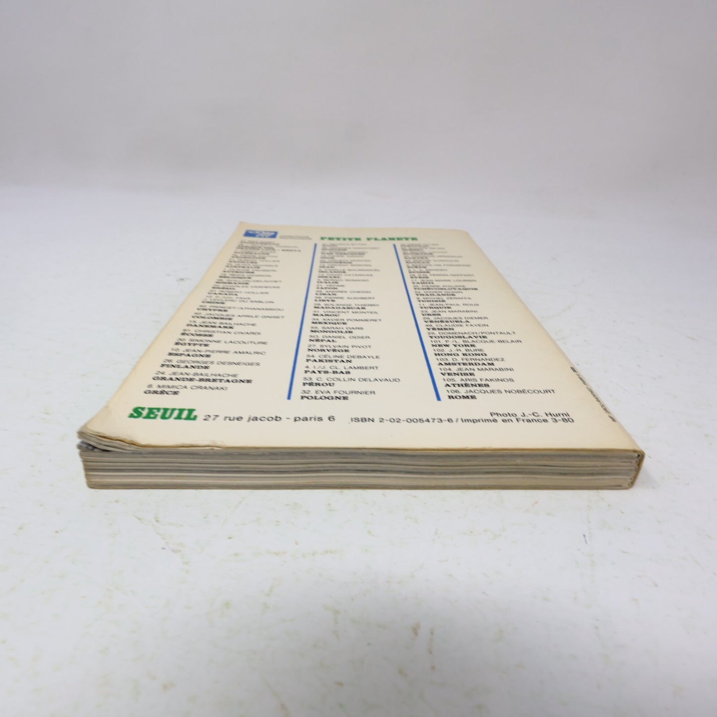 1980 Québec Philippe Meyer Collections Microcosme Petite Planète Seuil Français