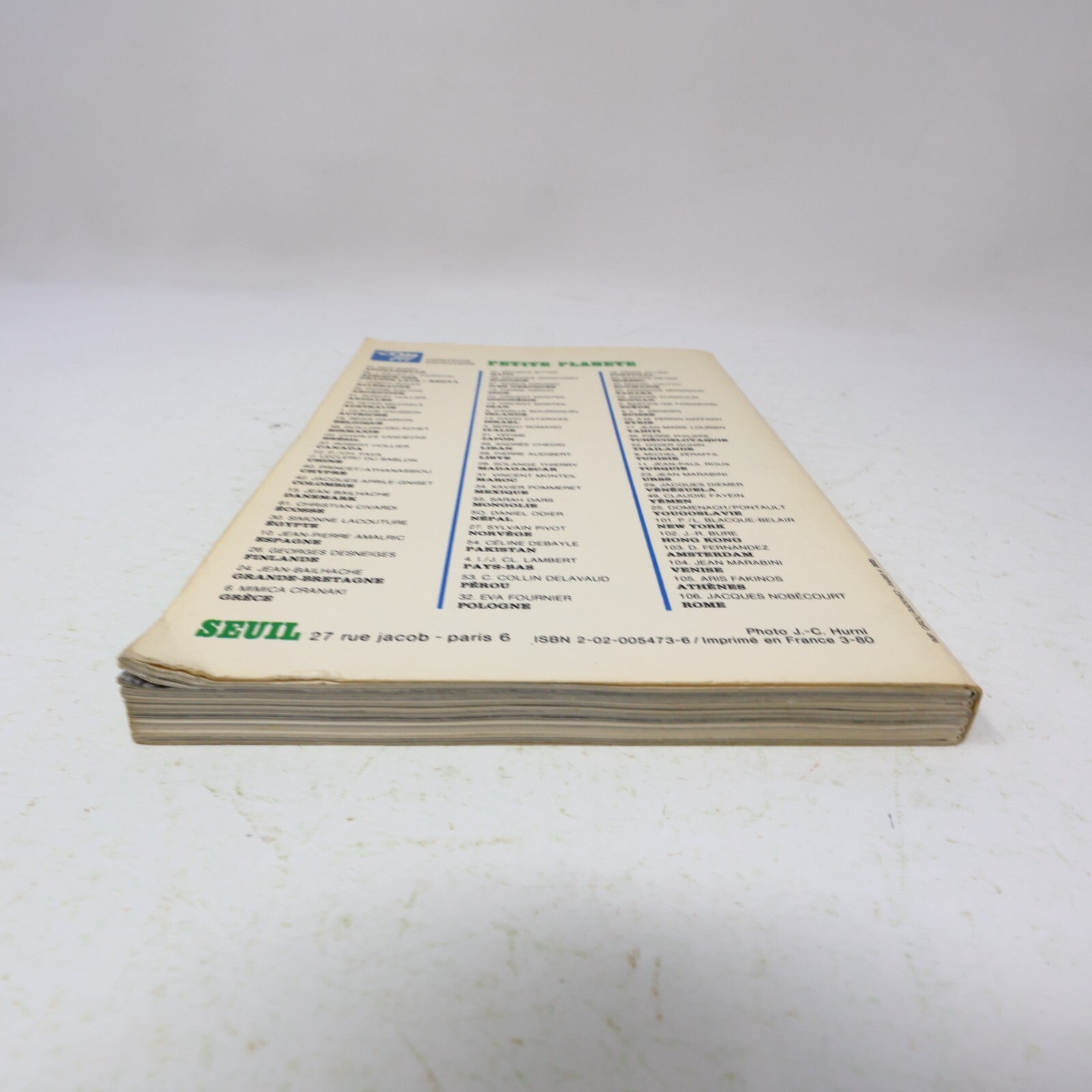 1980 Québec Philippe Meyer Collections Microcosme Petite Planète Seuil Français