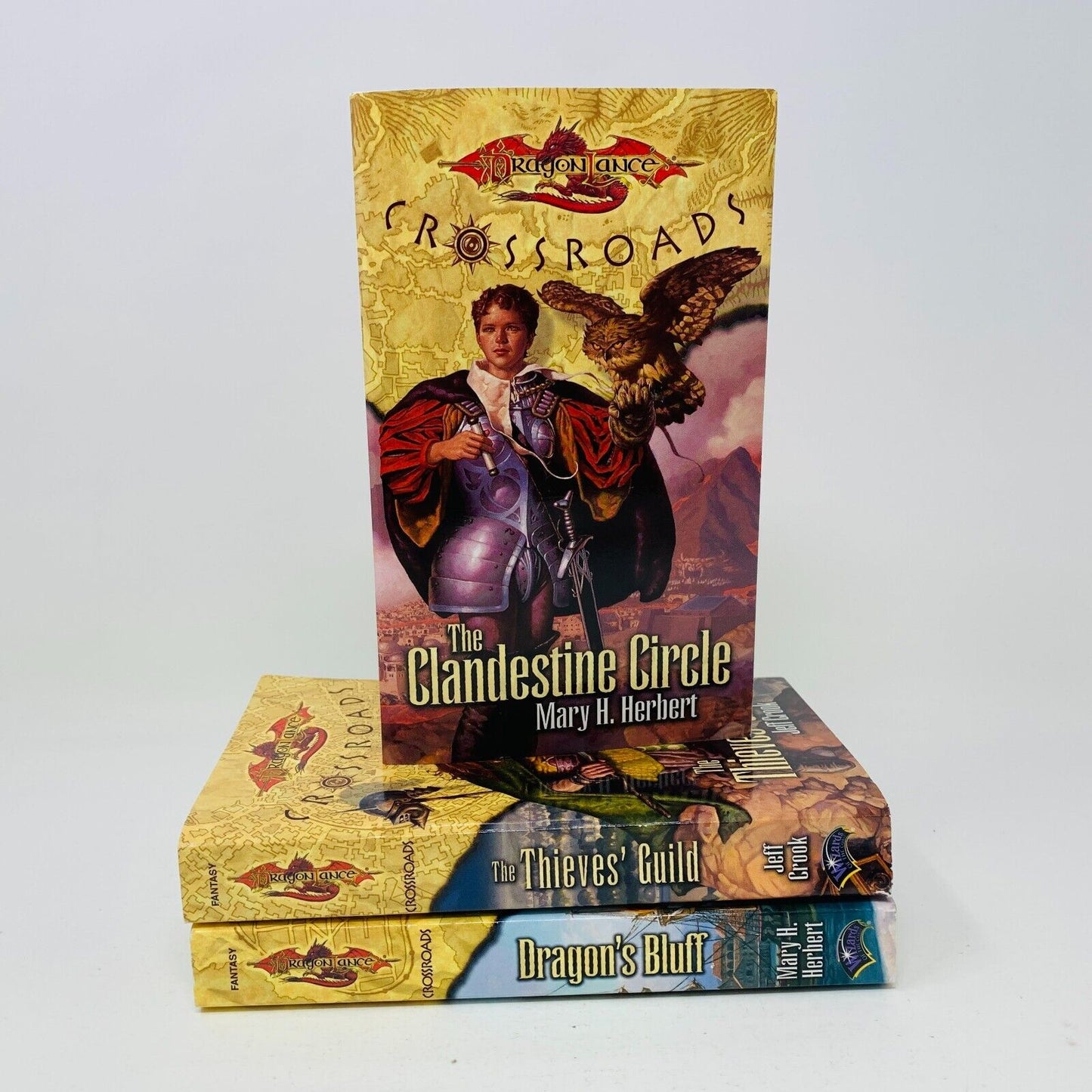 DragonLance Crossroads #1-3 Lot Clandestine Circle Thieves' Guild Dragon's Bluff
