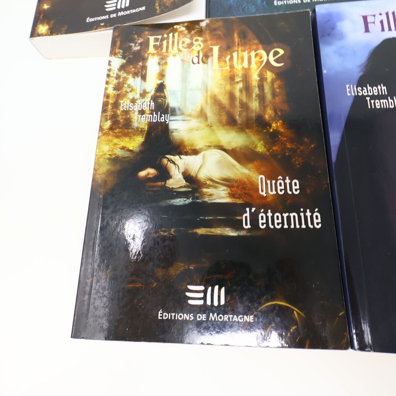 Filles de Lune #1-5 Lot 5 Livres Elisabeth Tremblay Série Complète De Mortagne