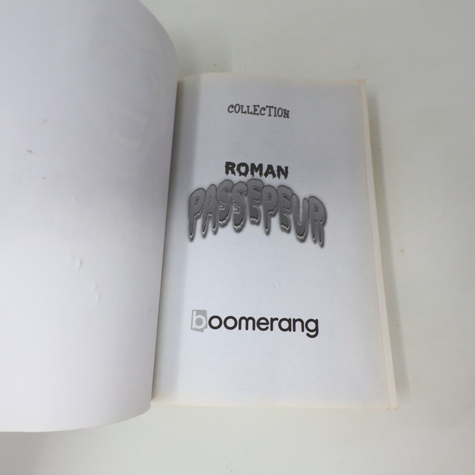 5x Trio Terreur Roman Passepeur Enfants Horreur Boomerang Lot Livres Français PB