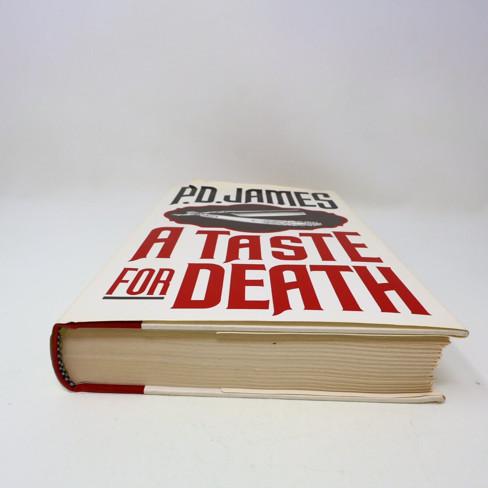1986 A Taste For Death P. D. James Mystery Thriller Crime Knopf Hardcover Book