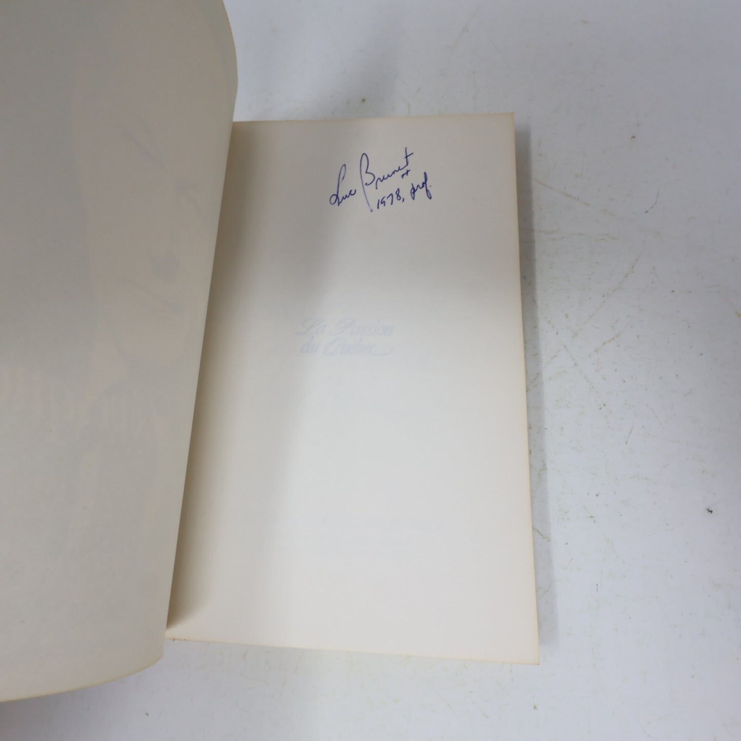 1978 La Passion du Québec René Lévesque Québec Amérique Politique Français Livre