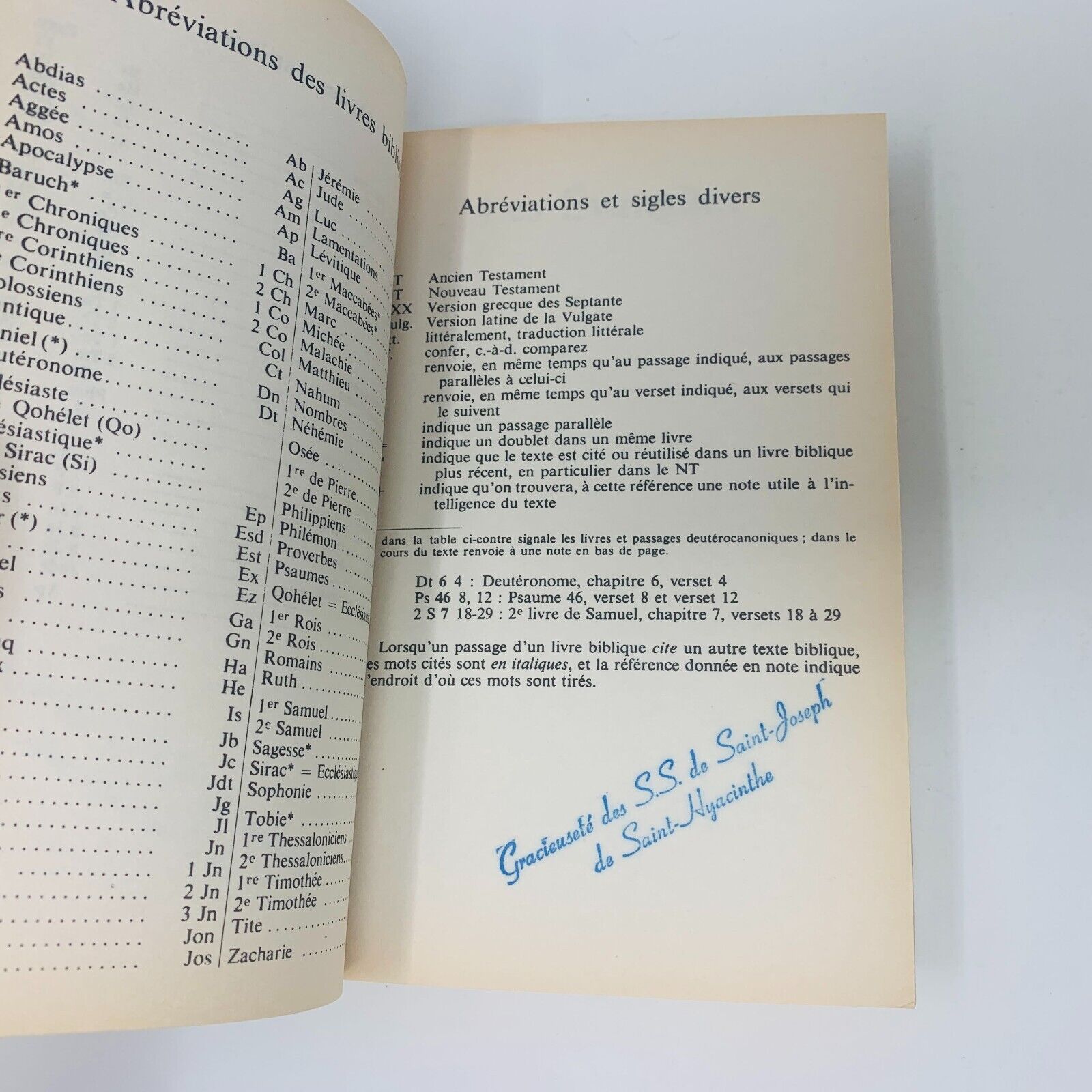 1987 Le Nouveau Testament de la Bible de Jérusalem Anne Sigier / Cerf Français