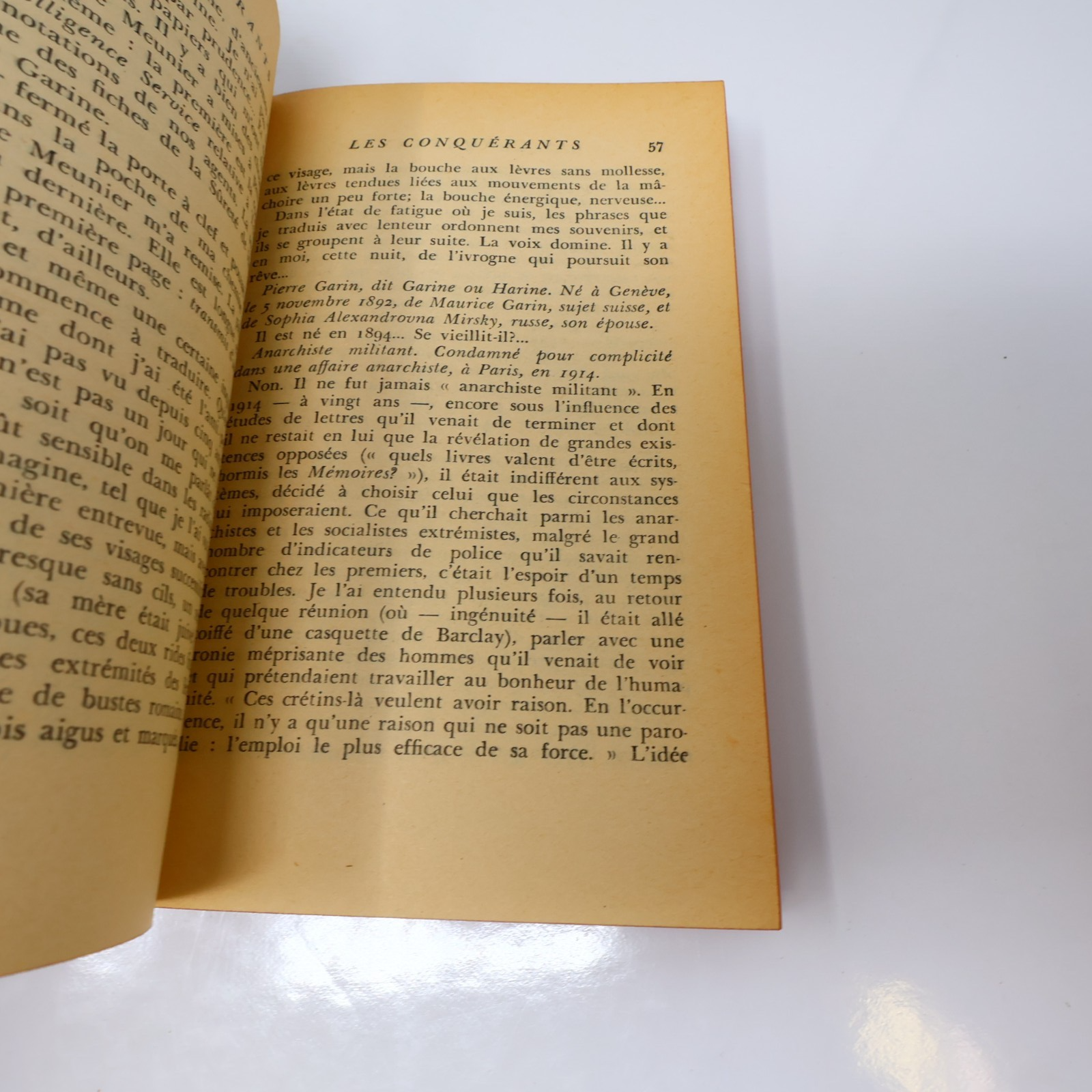 André Malraux Lot 4 Livres Poche Les Conquérants/L'Espoir/Condition Humaine 60s