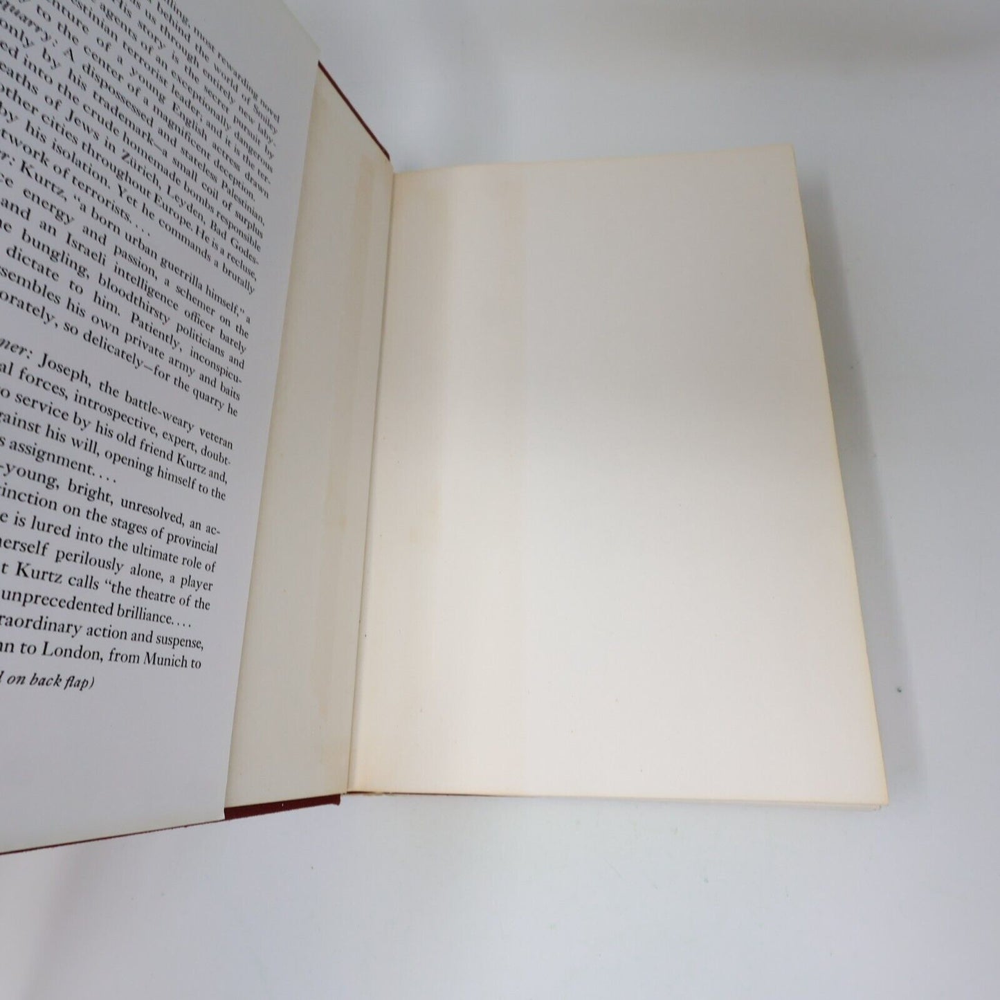 1983 The Little Drummer Girl John le Carré Knopf Hardcover Espionage Spy Book HC