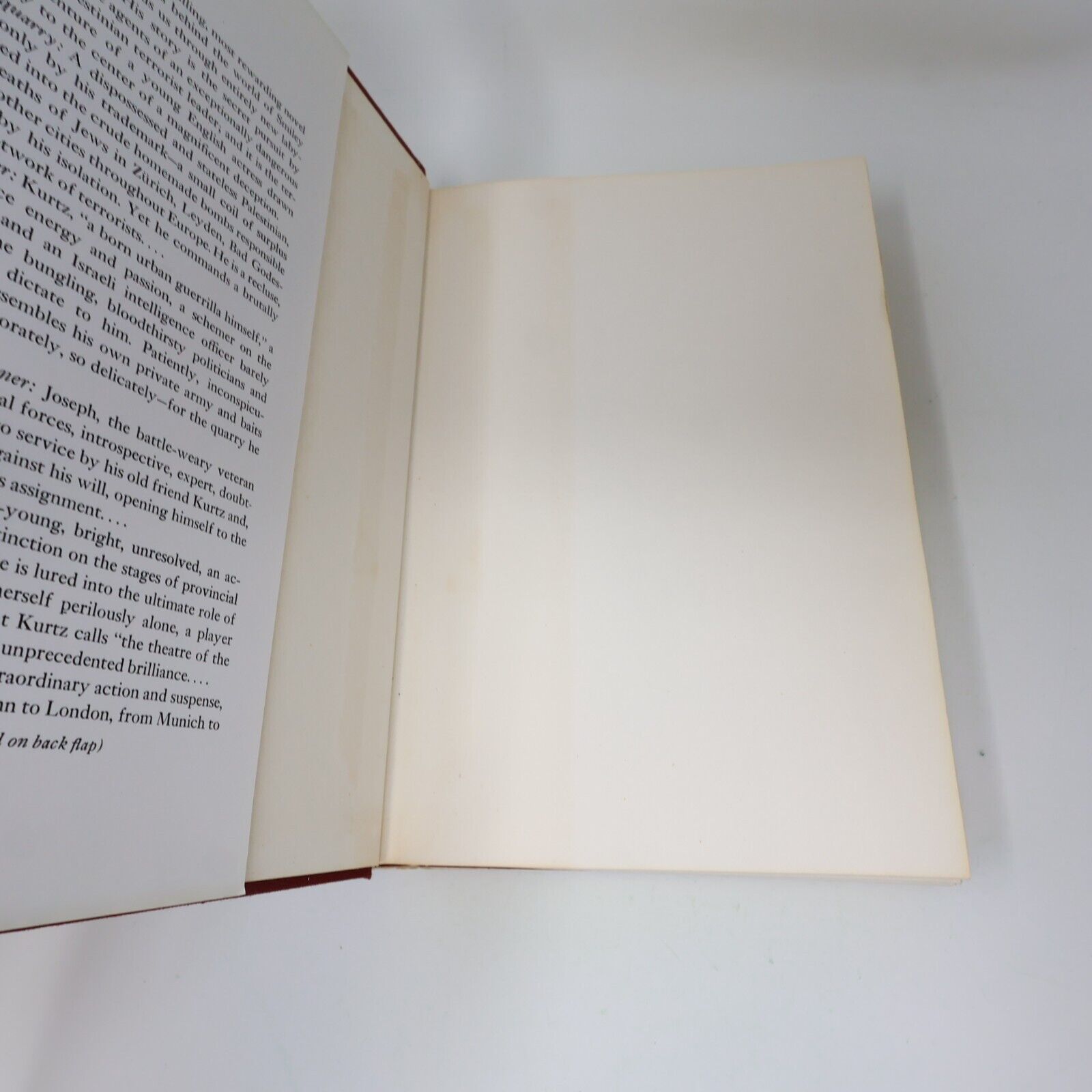 1983 The Little Drummer Girl John le Carré Knopf Hardcover Espionage Spy Book HC