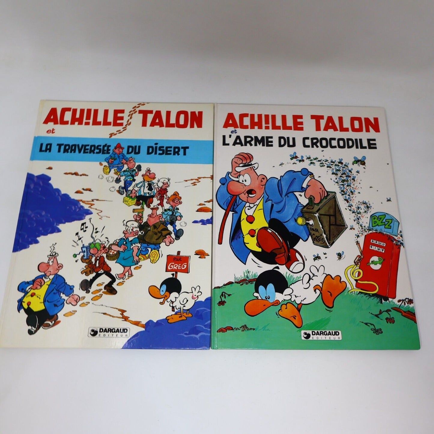 Achille Talon Lot 11 Bandes dessinées Greg Français French Dargaud Hardcover Bd