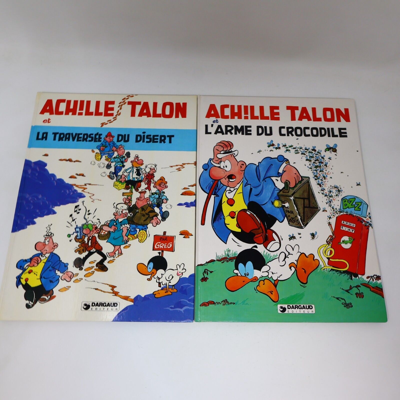 Achille Talon Lot 11 Bandes dessinées Greg Français French Dargaud Hardcover Bd