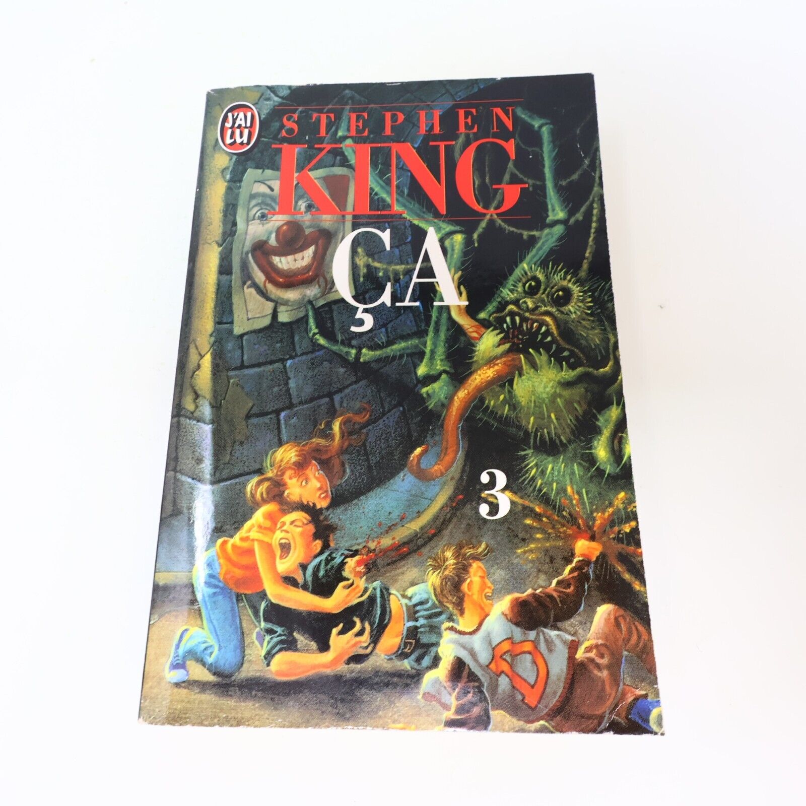 Lot 3 Livres Ça #1-3 It Stephen King J'ai Lu Série Complète Clown Book Français