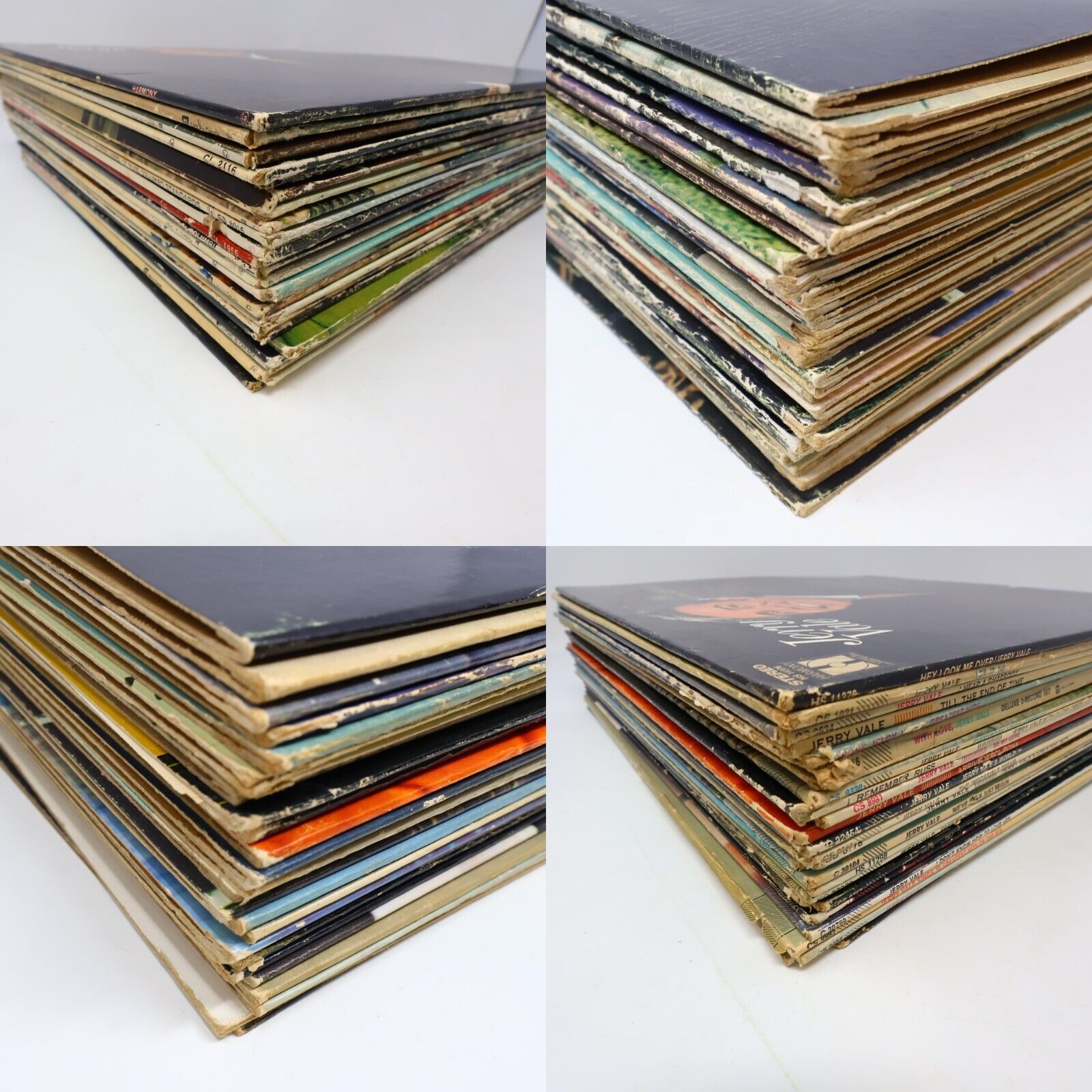Lot of 25 Jerry Vale LP Record Vinyl Till the End of Time Greatest Hits 1960s